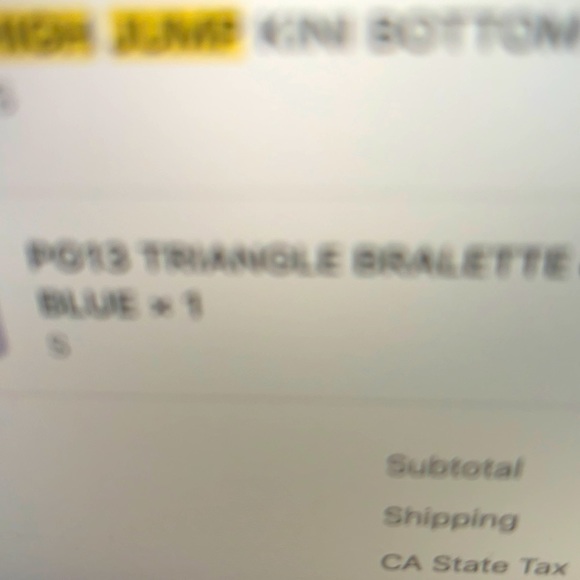 Laina Rauma SET PG13 Fine mesh bra bralette thong set Small black pink - Picture 16 of 16